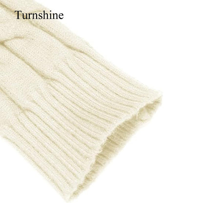 Turnshine Men's Slim Fit Turtleneck Casual Knitted Sweaters