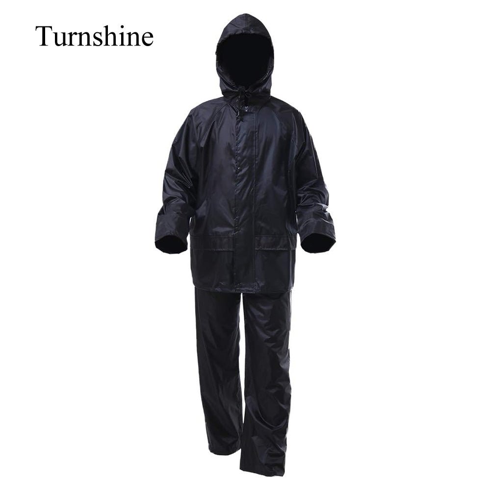 Turnshine Waterproof Lightweight Rain Jacket Pants Suits