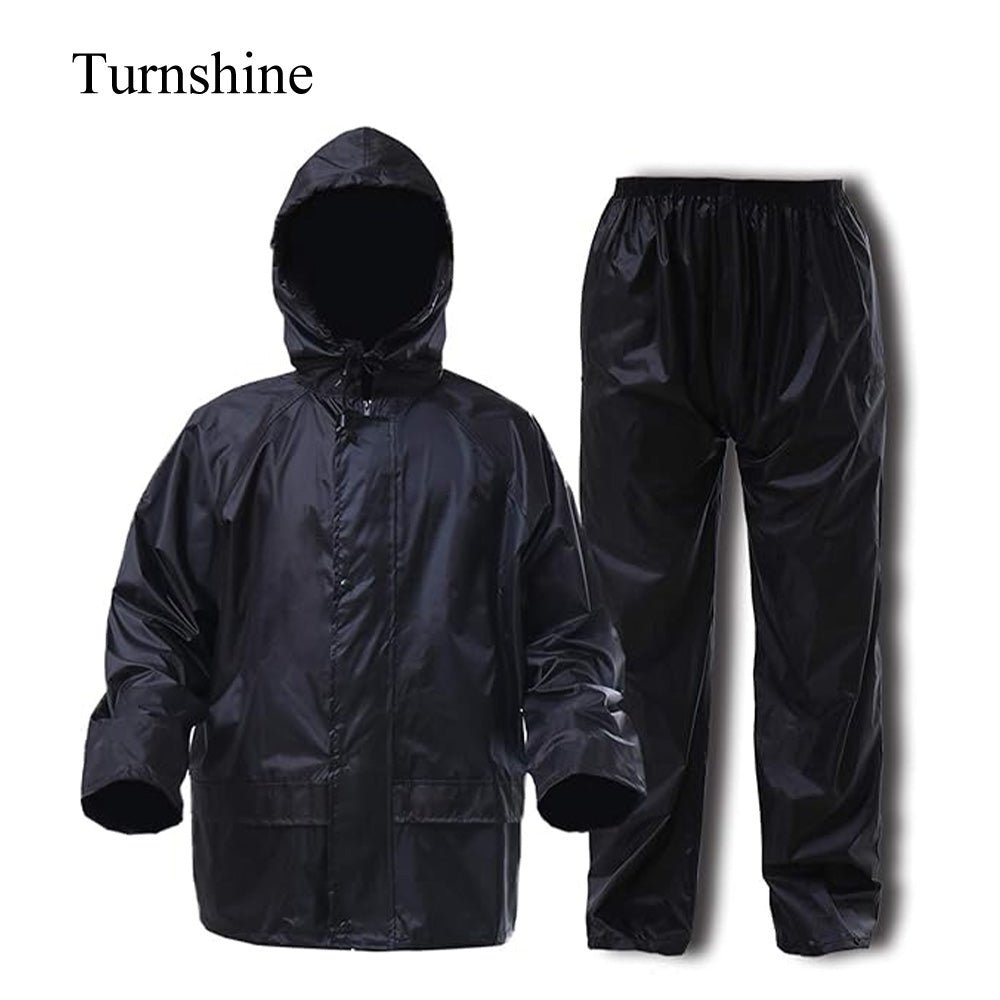 Turnshine Waterproof Lightweight Rain Jacket Pants Suits