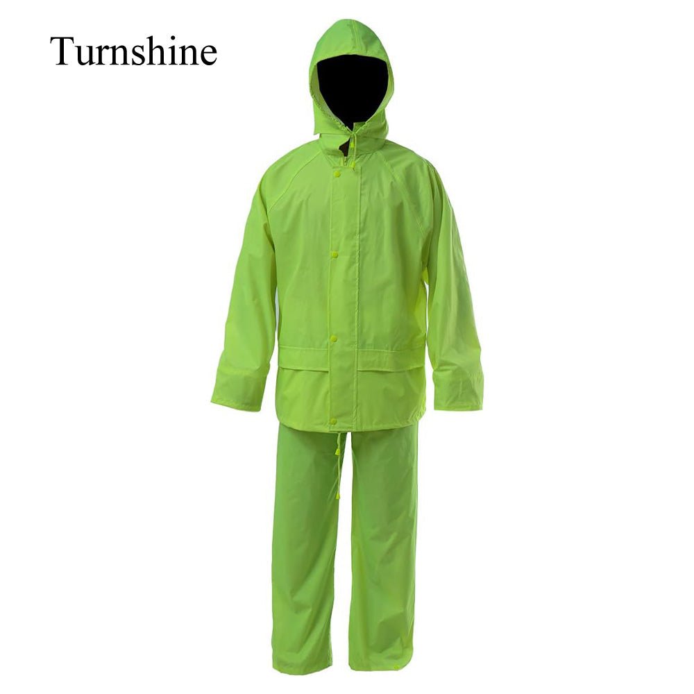 Turnshine Waterproof Lightweight Rain Jacket Pants Suits