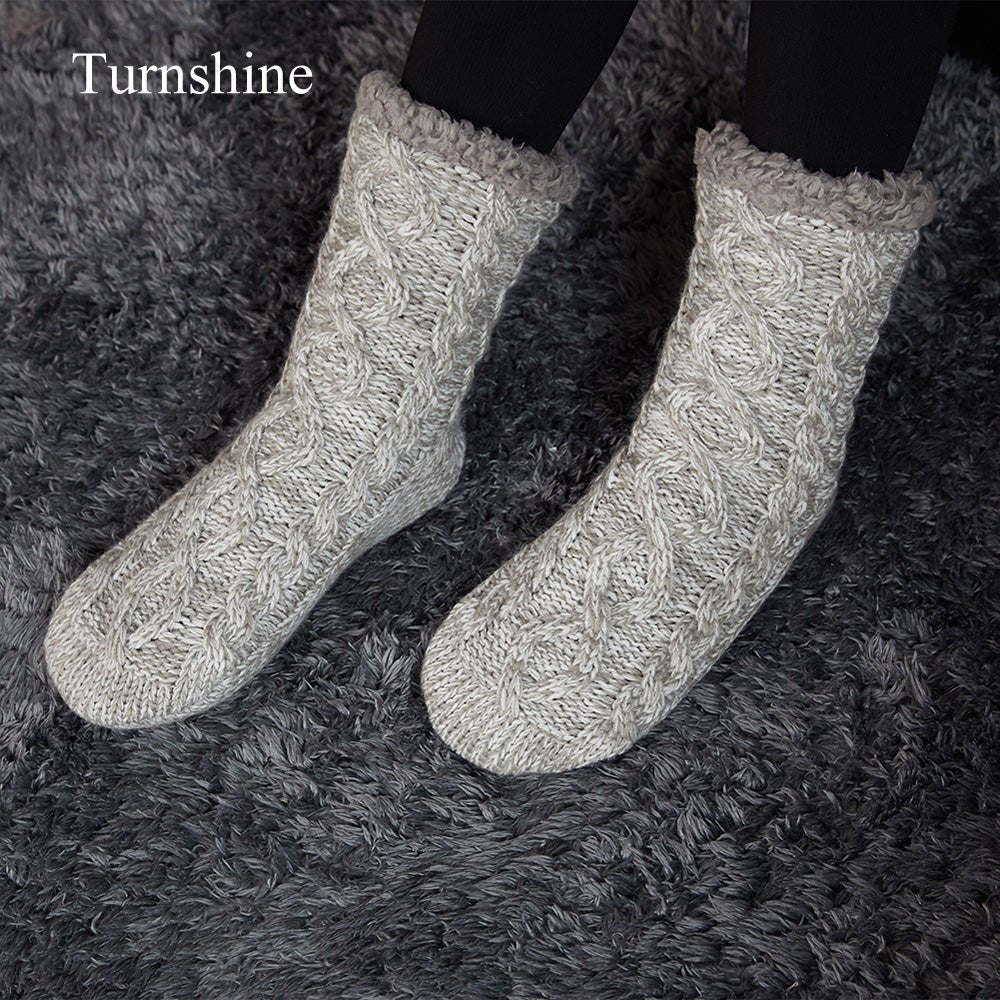 Turnshine Winter Warm Plush Socks