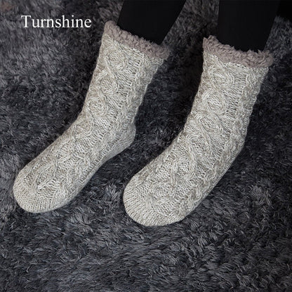 Turnshine Winter Warm Plush Socks