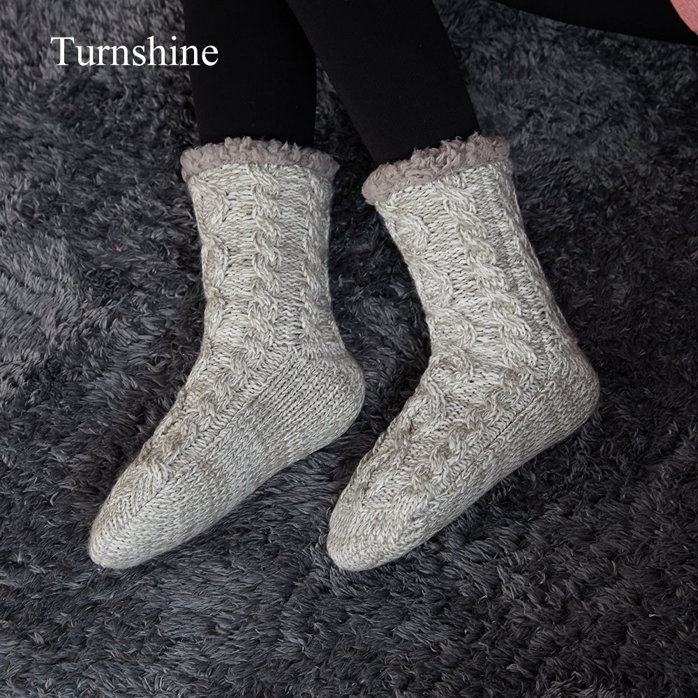 Turnshine Winter Warm Plush Socks