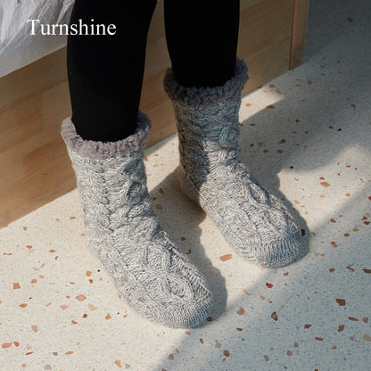 Turnshine Winter Warm Plush Socks