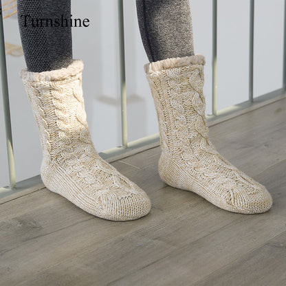 Turnshine Winter Warm Plush Socks