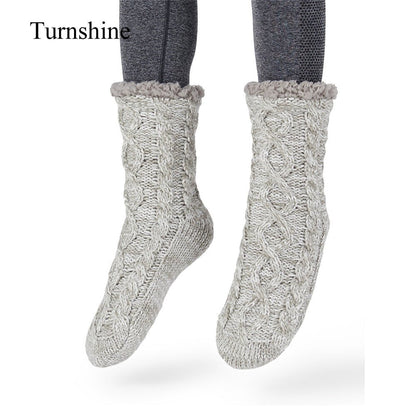 Turnshine Winter Warm Plush Socks
