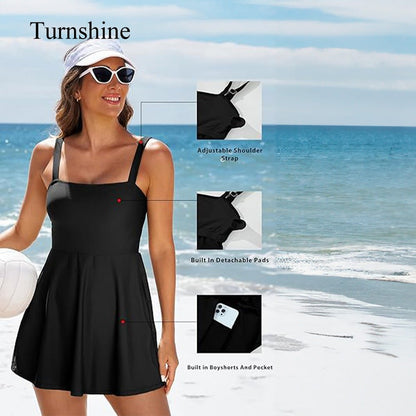 Turnshine Women's One Piece Swimsuit