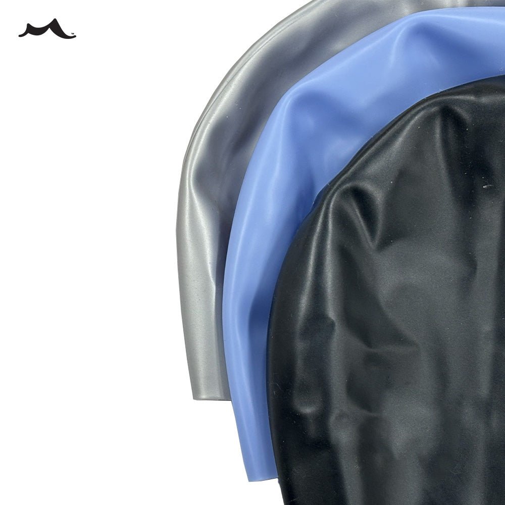 Unisex Durable Silicone Adults Bath Swimming Caps