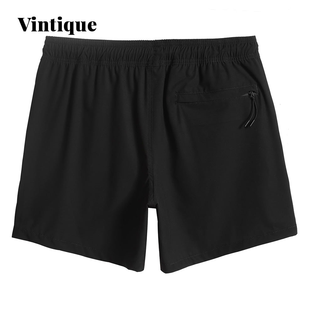 Vintique 5.5 Inch Inseam Amphibious Gym Swim Sport Short