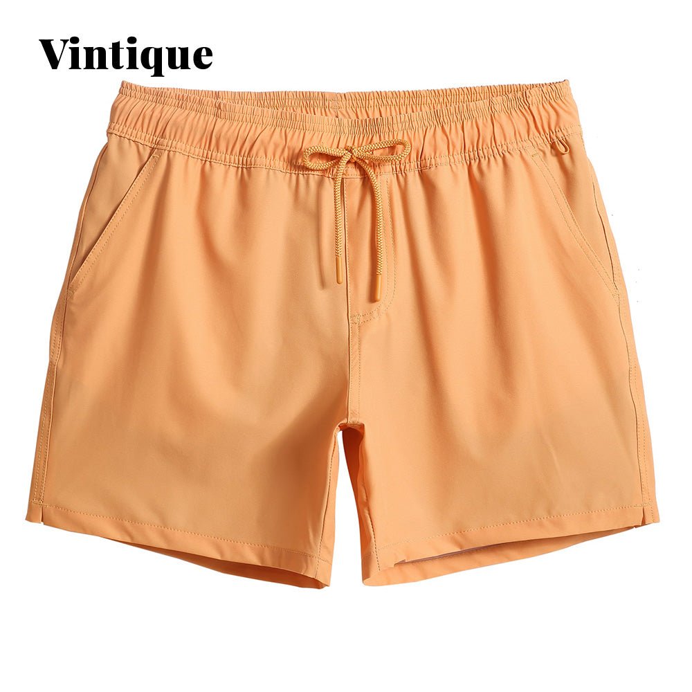 Vintique 5.5 Inch Inseam Amphibious Gym Swim Sport Short
