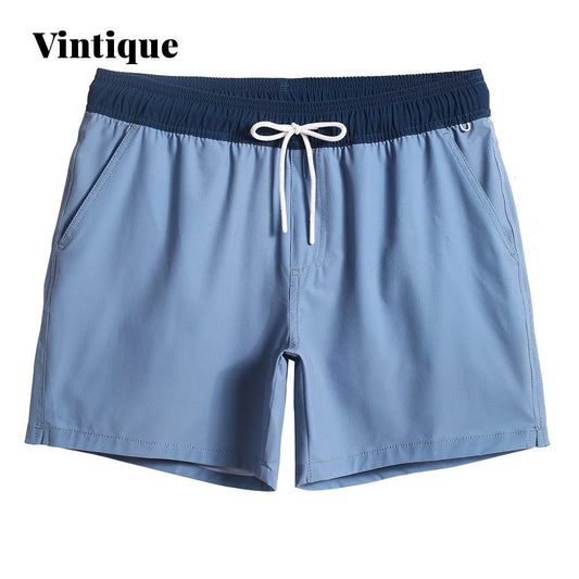 Vintique 5.5 Inch Inseam Amphibious Gym Swim Sport Short