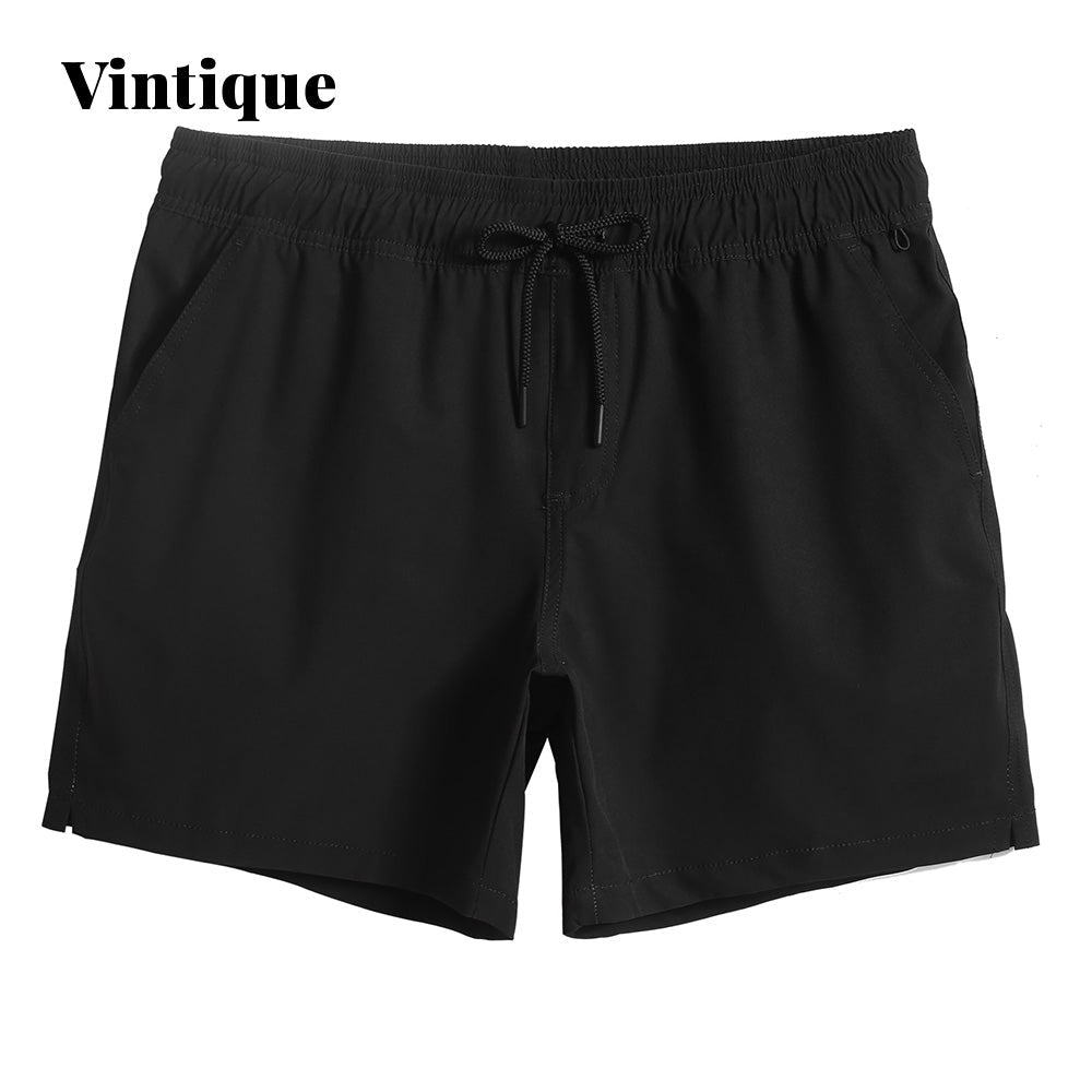 Vintique 5.5 Inch Inseam Amphibious Gym Swim Sport Short