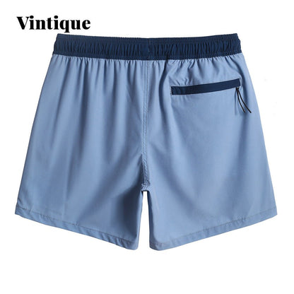 Vintique 5.5 Inch Inseam Amphibious Gym Swim Sport Short