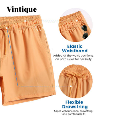 Vintique 5.5 Inch Inseam Amphibious Gym Swim Sport Short