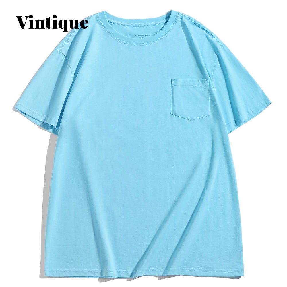 Vintique Coconut Tree Painting T-Shirt