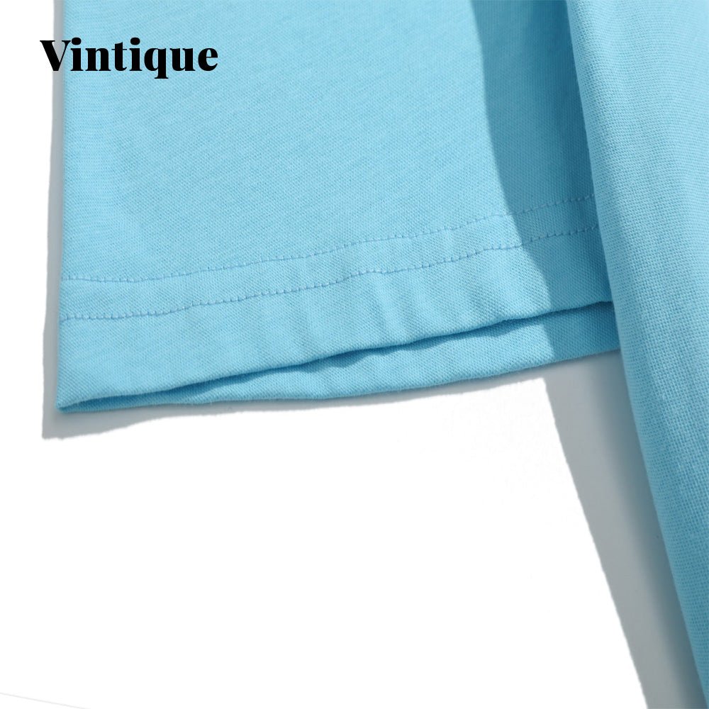 Vintique Coconut Tree Painting T-Shirt