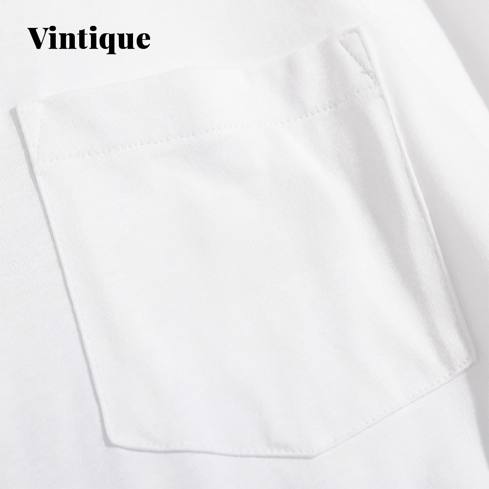 Vintique Coconut Tree Painting T-Shirt