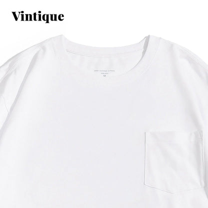 Vintique Coconut Tree Painting T-Shirt