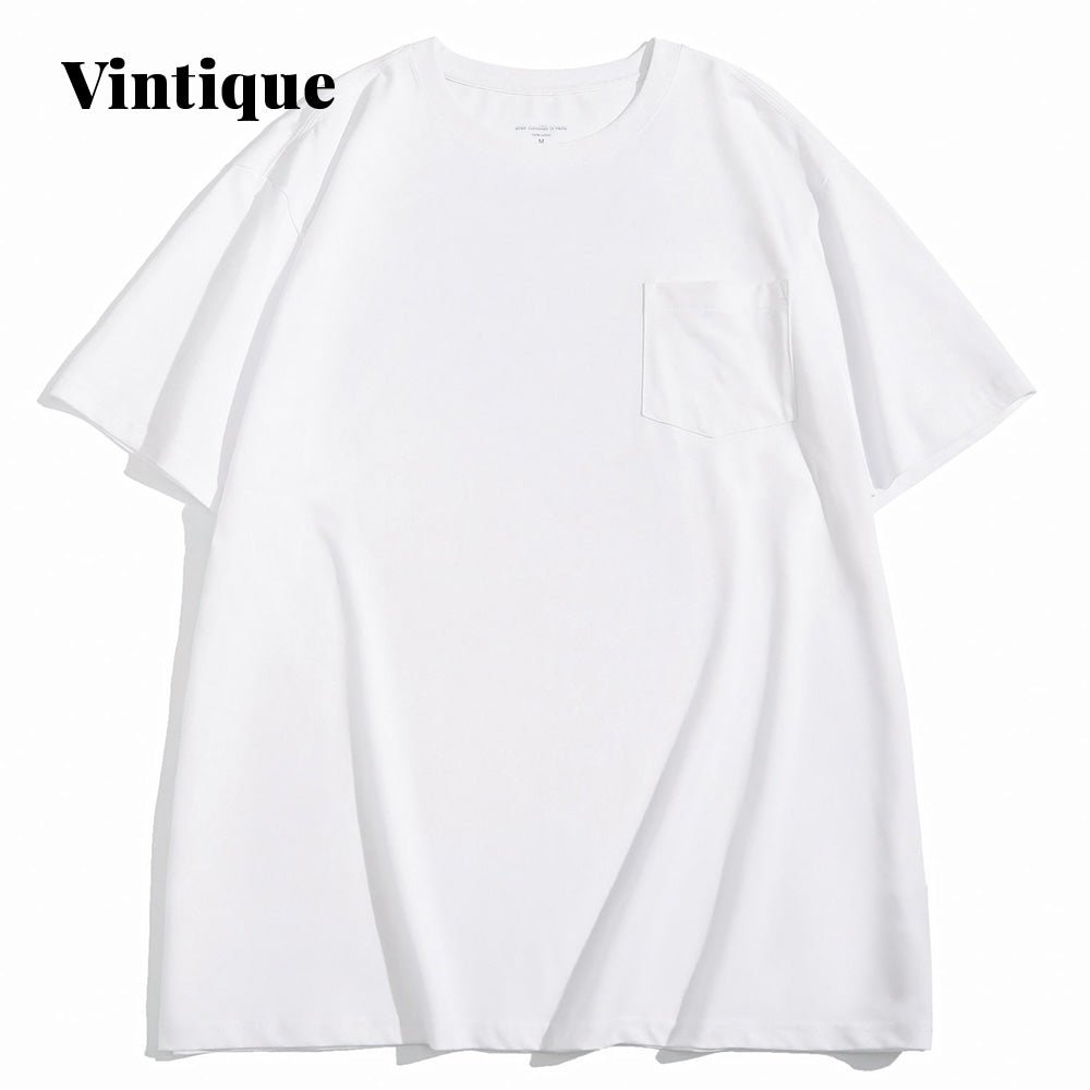 Vintique Coconut Tree Painting T-Shirt