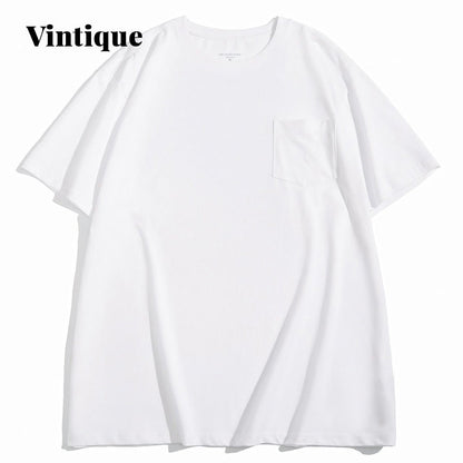 Vintique Coconut Tree Painting T-Shirt