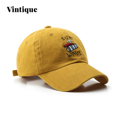 Vintique Embroidered Cotton - Twill Adjustable Baseball Cap