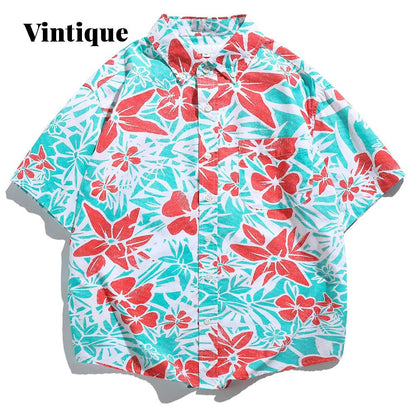 Vintique Short Sleeve Printed Ⅱ Hawaiian Shirts